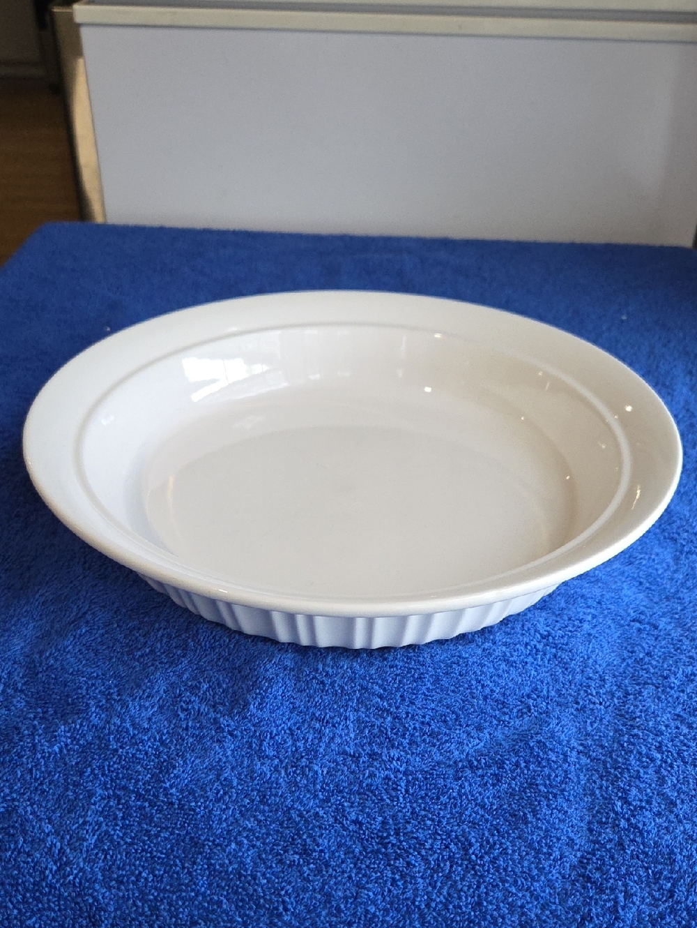 French White Pie Plate